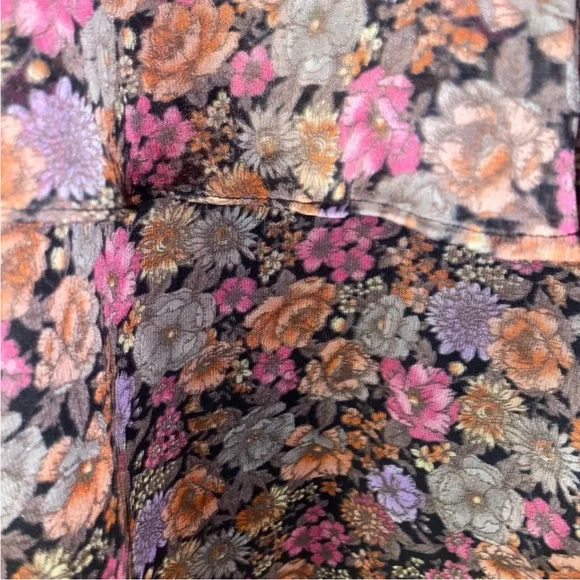 DB Studio floral print tiered ruffled dress in size 16 - Picture 4 of 5